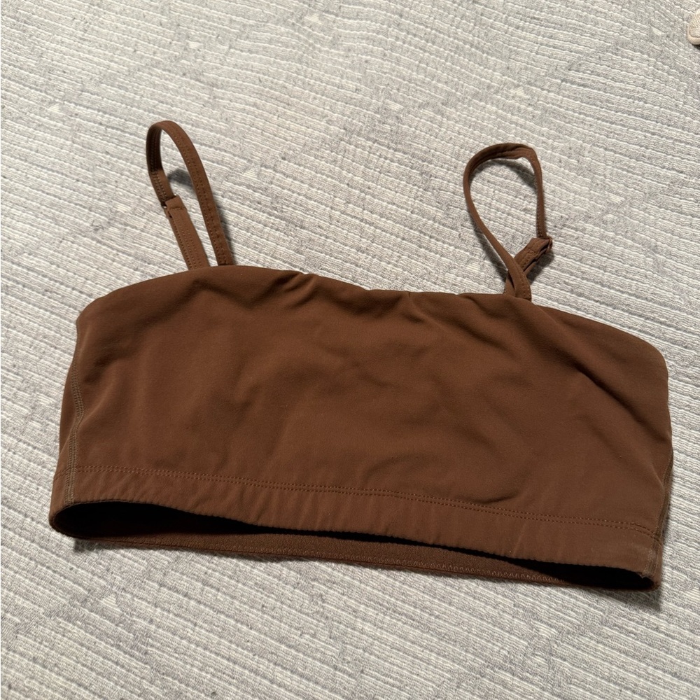 Brown Sports Bra